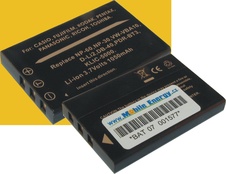 Batéria Fuji FinePix 50i / 601 / F401 / F410 / F601 / M603 / NP-60 - 3.7v 1000mAh - Li-Ion