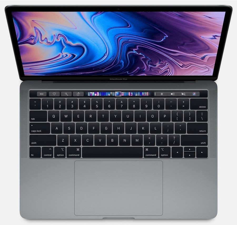 Špičkový notebook - APPLE MacBook Pro 13" Touch bar (2019) A1989 SG - Trieda B